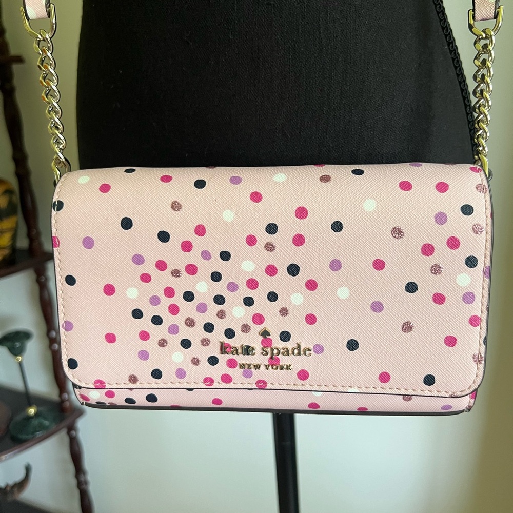 Authentic Kate Spade Staci Festive Confetti Crossbody Bag / Handbag brand new.